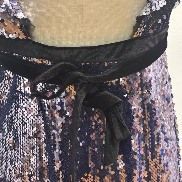 Free People Sequin Mini Dress - 6 - Picture 10 of 16